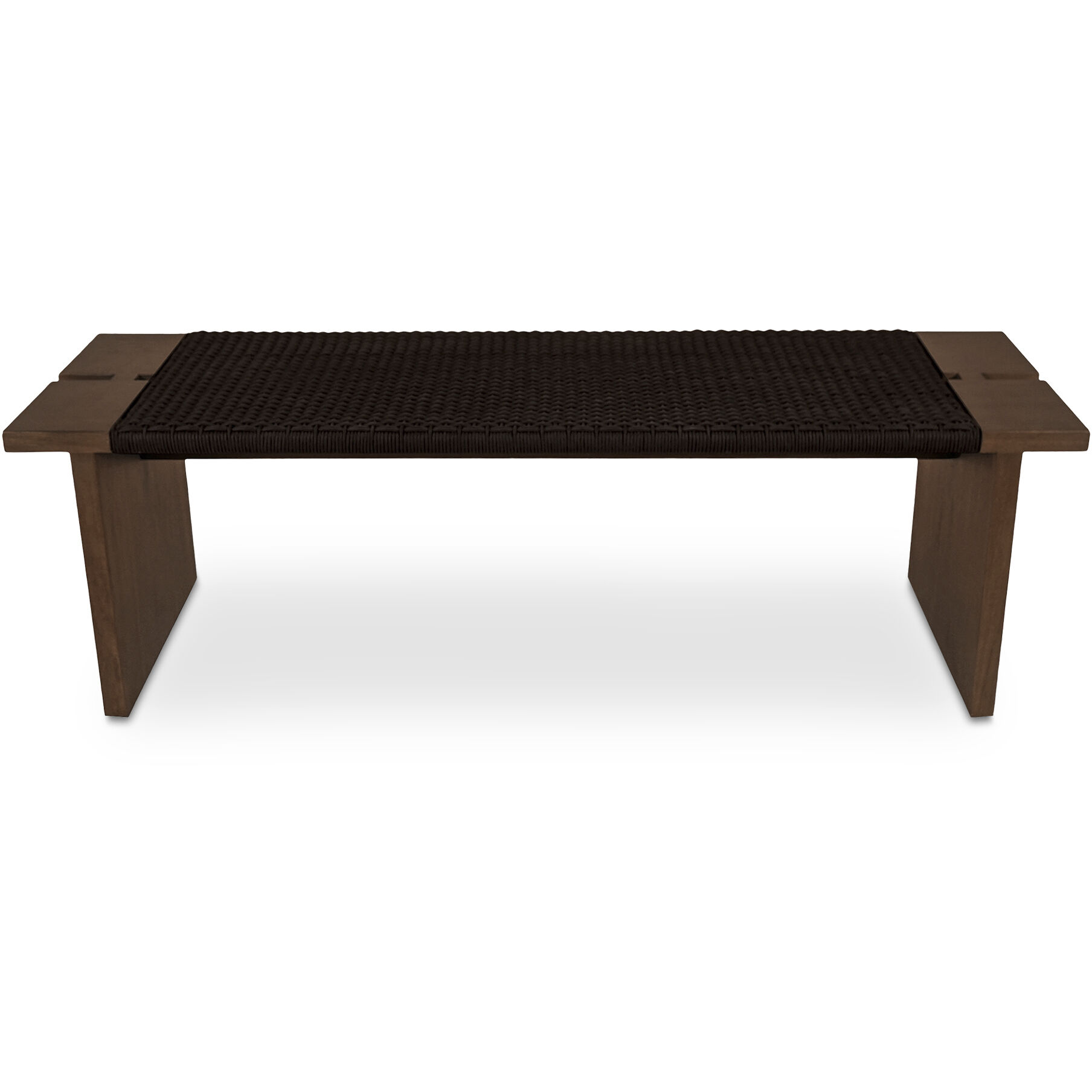 Merritt Brown Outdoor Bench